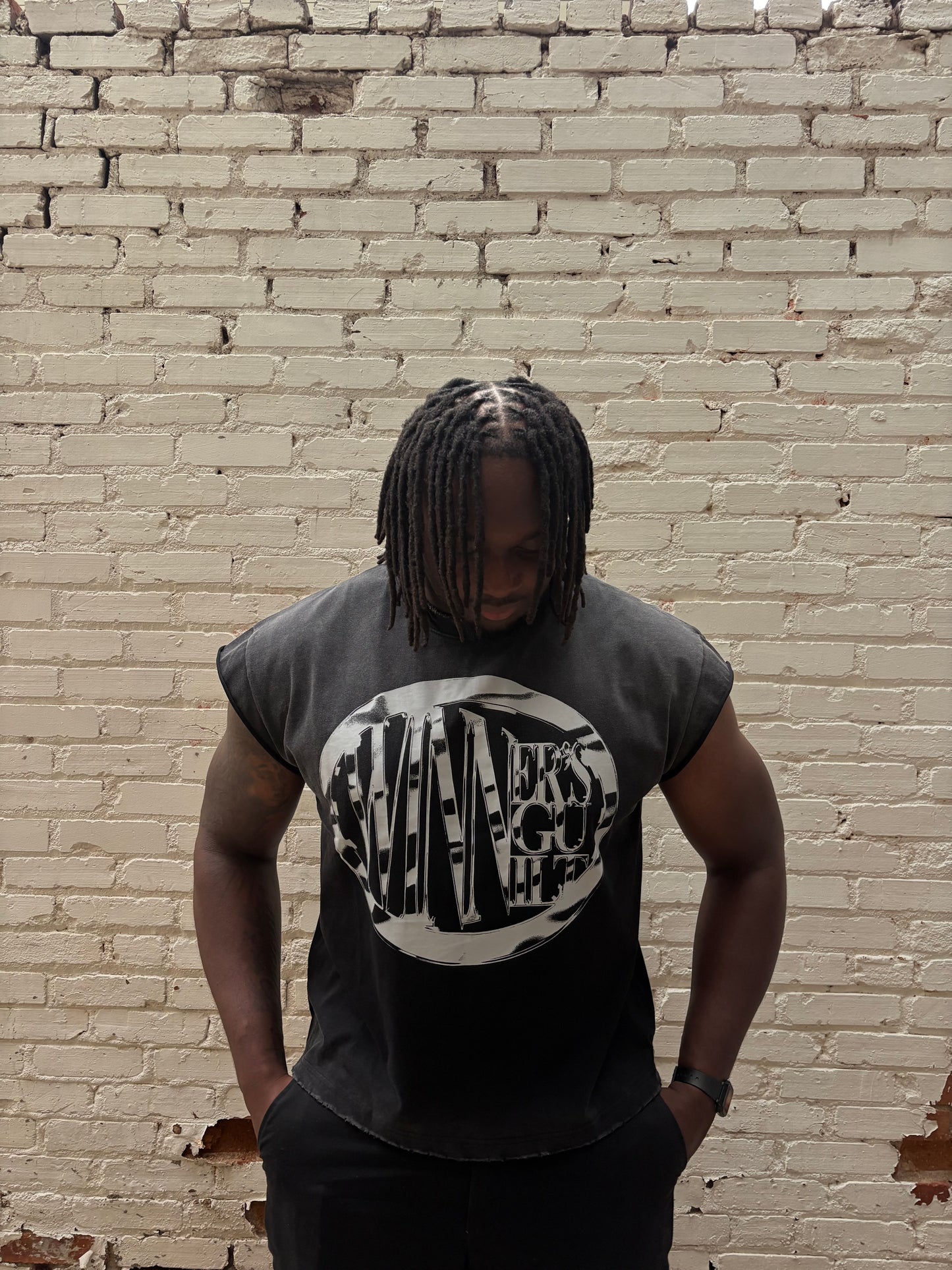 BLING CUTOFF TEE