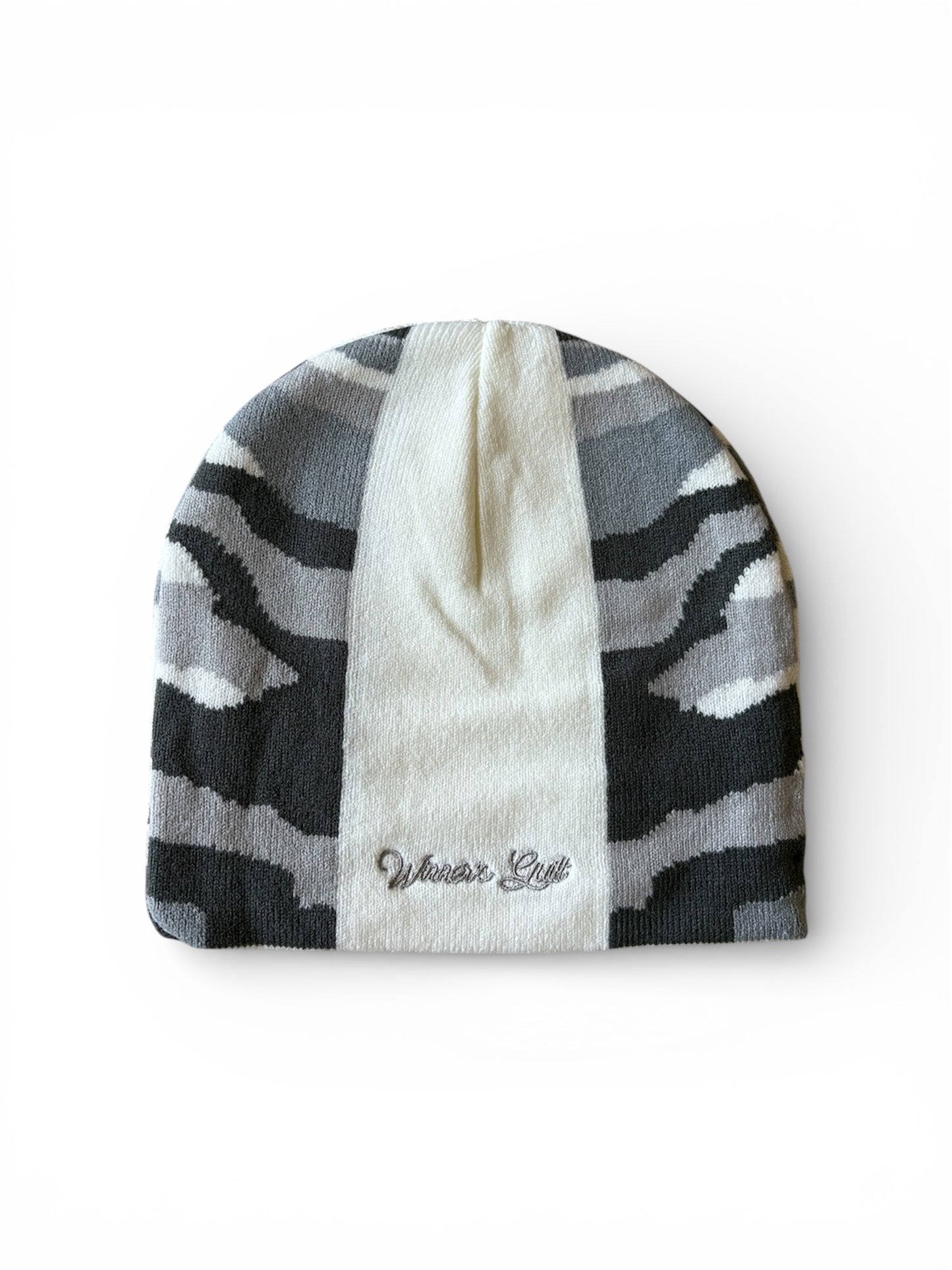 CAMO WHITE BEANIE